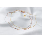 Thin Bead Choker-925SLVR