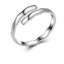 Aquarius Horoscope Ring-925SLVR