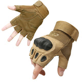 CQB Outdoor  Tactical Gloves Military Full Finger Hiking Cycling Men's Gloves Armor Protection Shell Gloves Motorcycle